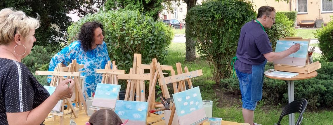 Warsztaty malarskie w plenerze &quot;LATO&quot;