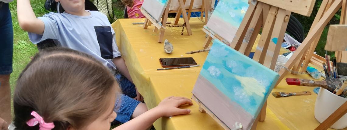 Warsztaty malarskie w plenerze &quot;LATO&quot;